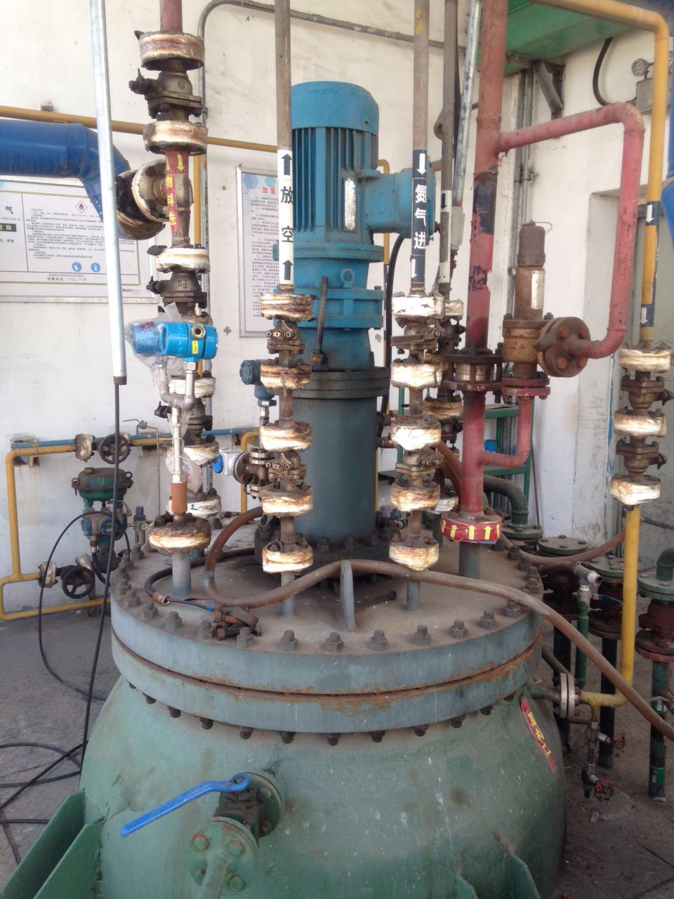 江苏盐城陈家港1000L加氢反应釜